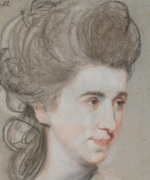 Head of a Lady ca 1780