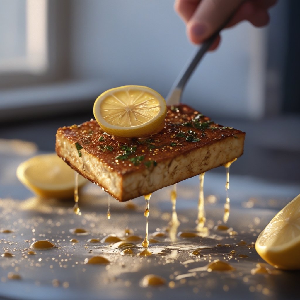 Final Crispy Lemon‑Pepper Tofu Skillet
