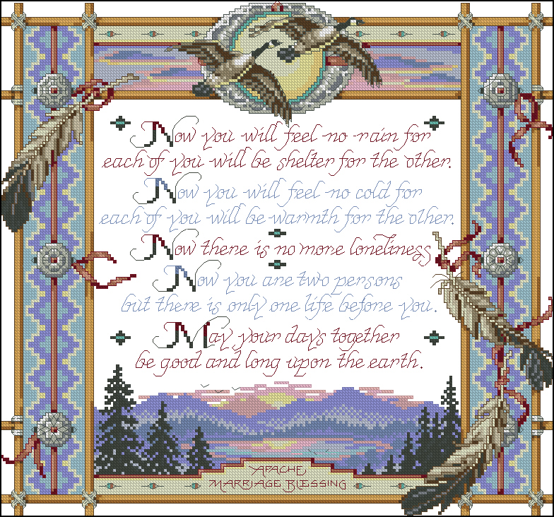 CMP JAN023197 Apache Wedding Blessing