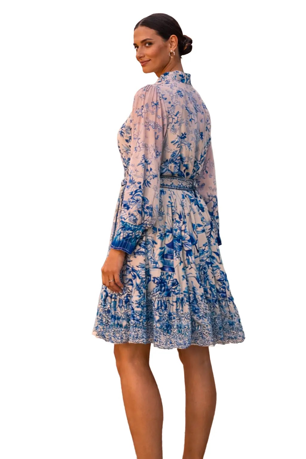 Azure Bloom Dress — 2