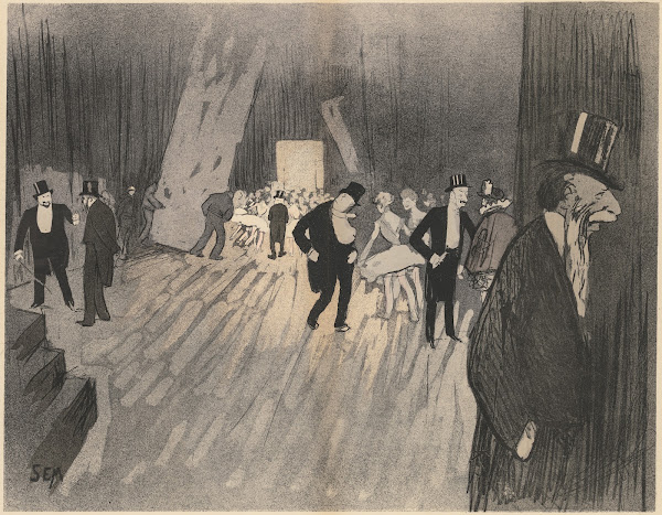 Backstage of the Ballet c 1900