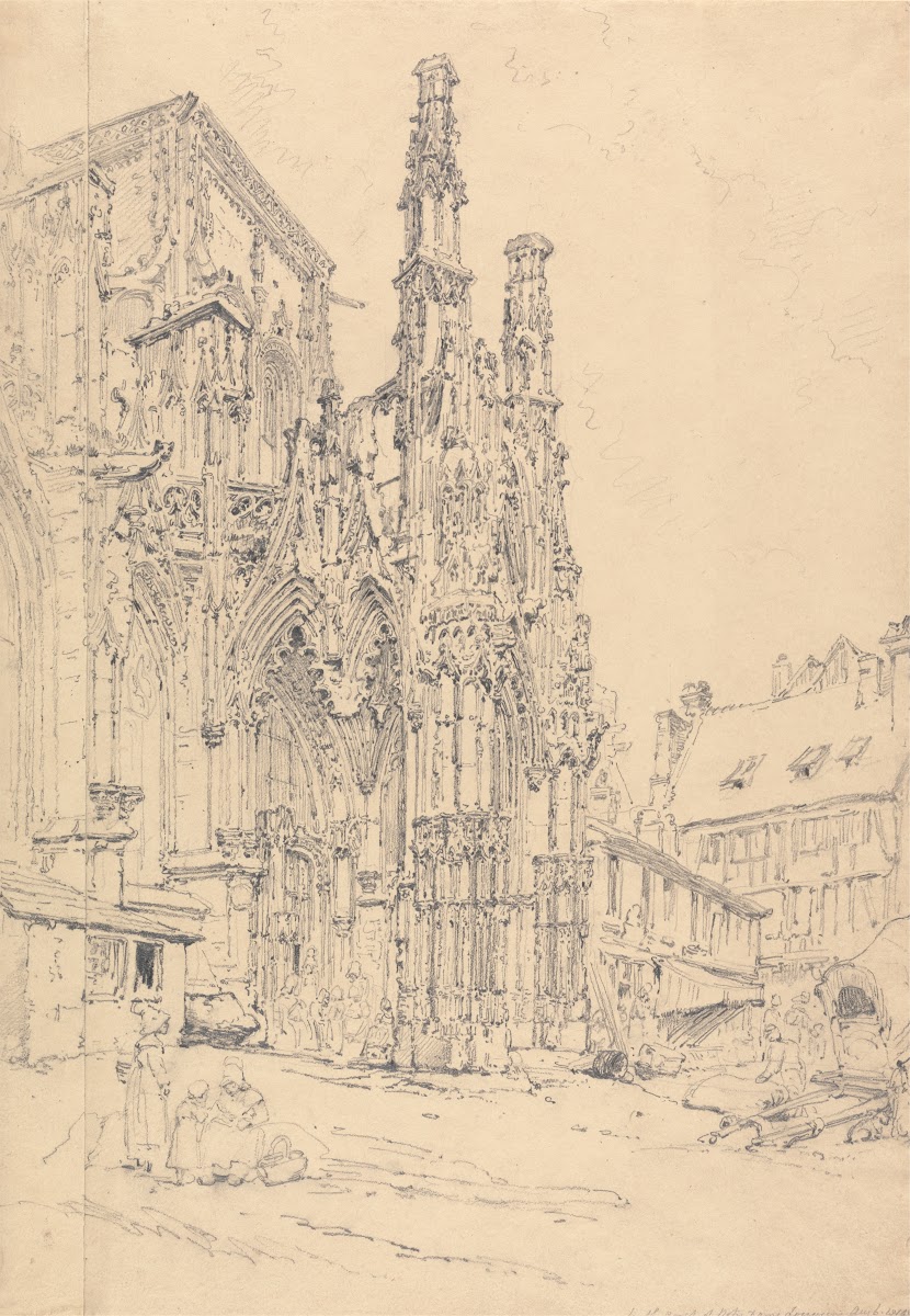 South Porch of Notre Dame Louviers 1819
