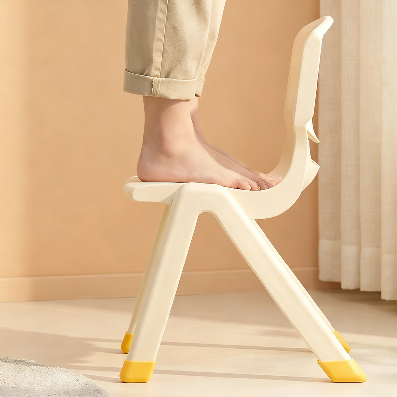 Children's chair made of ABS plastic, non-slip, stackable