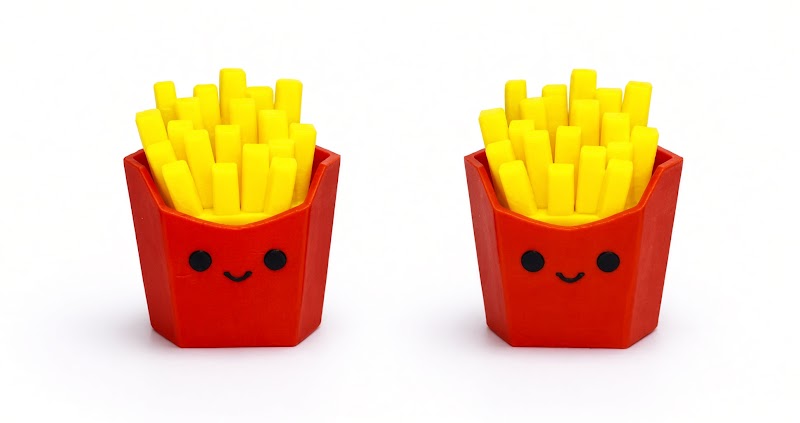 Chaveiro clicker batata frita — miniatura 2