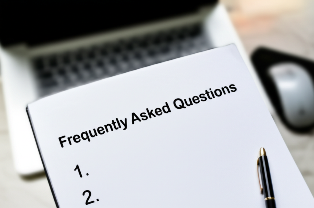 ❓ 자주 하는 질문