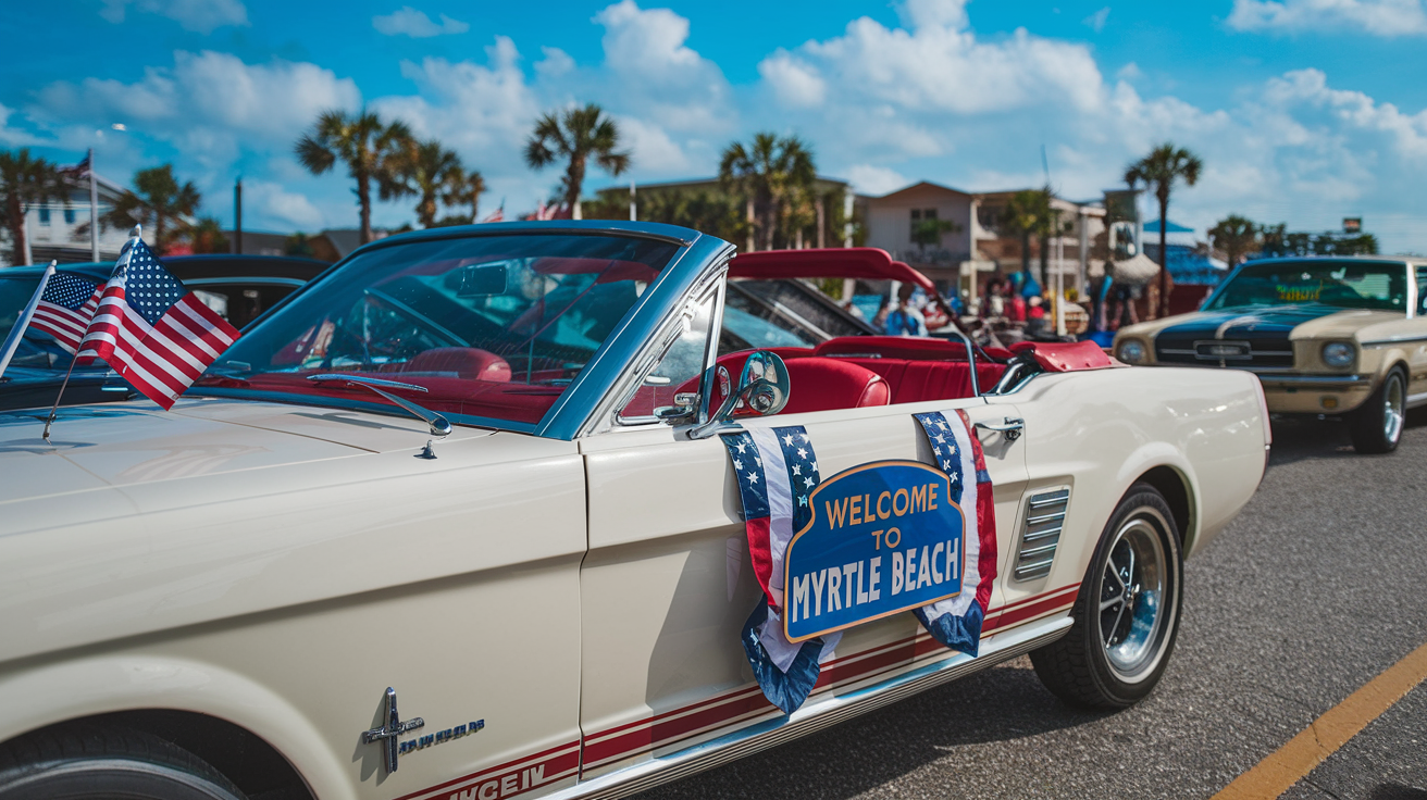 Convertible Rental Costs for Myrtle Beach Parade