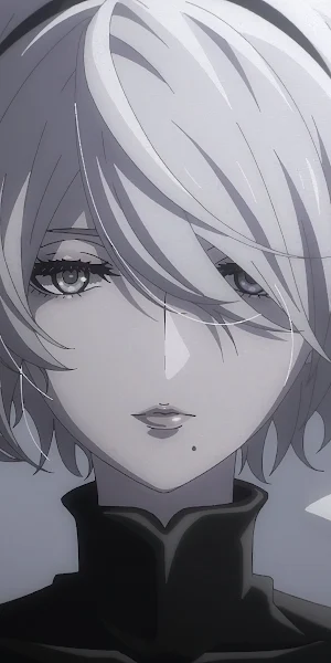 Anime, Nier: Automata, Anime Girls, Moles 4K Wallpaper Background