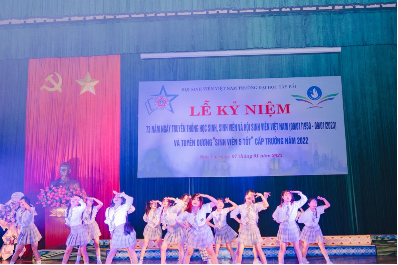 Lễ Kỷ niệm 73 năm “Ngày Truyền thống học sinh, sinh viên và Hội Sinh viên Việt Nam” và tuyên dương “Sinh viên 5 tốt” cấp Trường năm 2022