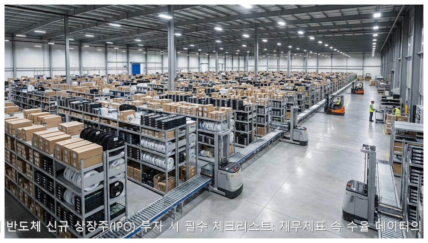 해외 반도체 신규 상장주(IPO) 투자 시 필수 체크리스트: 재무제표 속 수율 데이터의 진실 핵심 안내 및 분석 인포그래픽 (8)