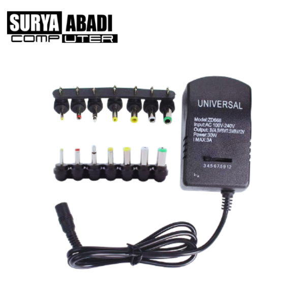 Adaptor Universal 30W 6 Pin ZD668