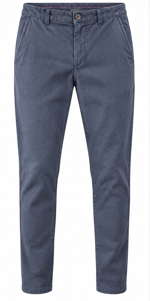 Barbati - Pantaloni bărbați Zara Man albastru-gri, M