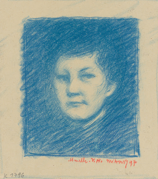 Portrait Study of Female Head