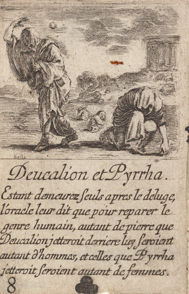 Deucalion et Pyrrha 1601 1700