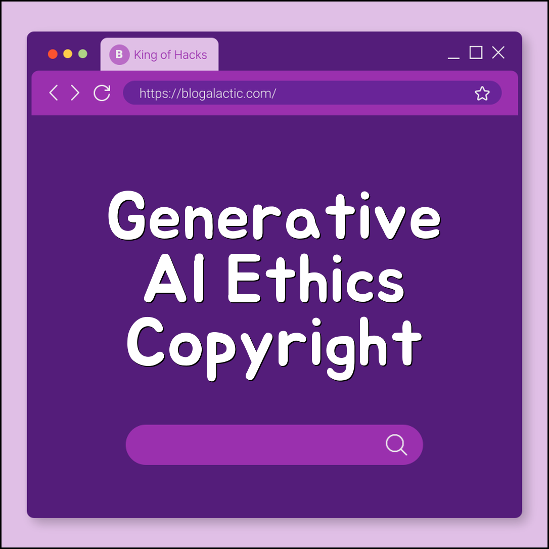 Generative AI Ethics: Copyright and Bias Issues Explained (Deepfakes, Transparency, Responsible AI)