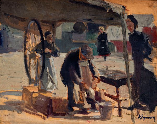 Rémouleur à Passy 1890