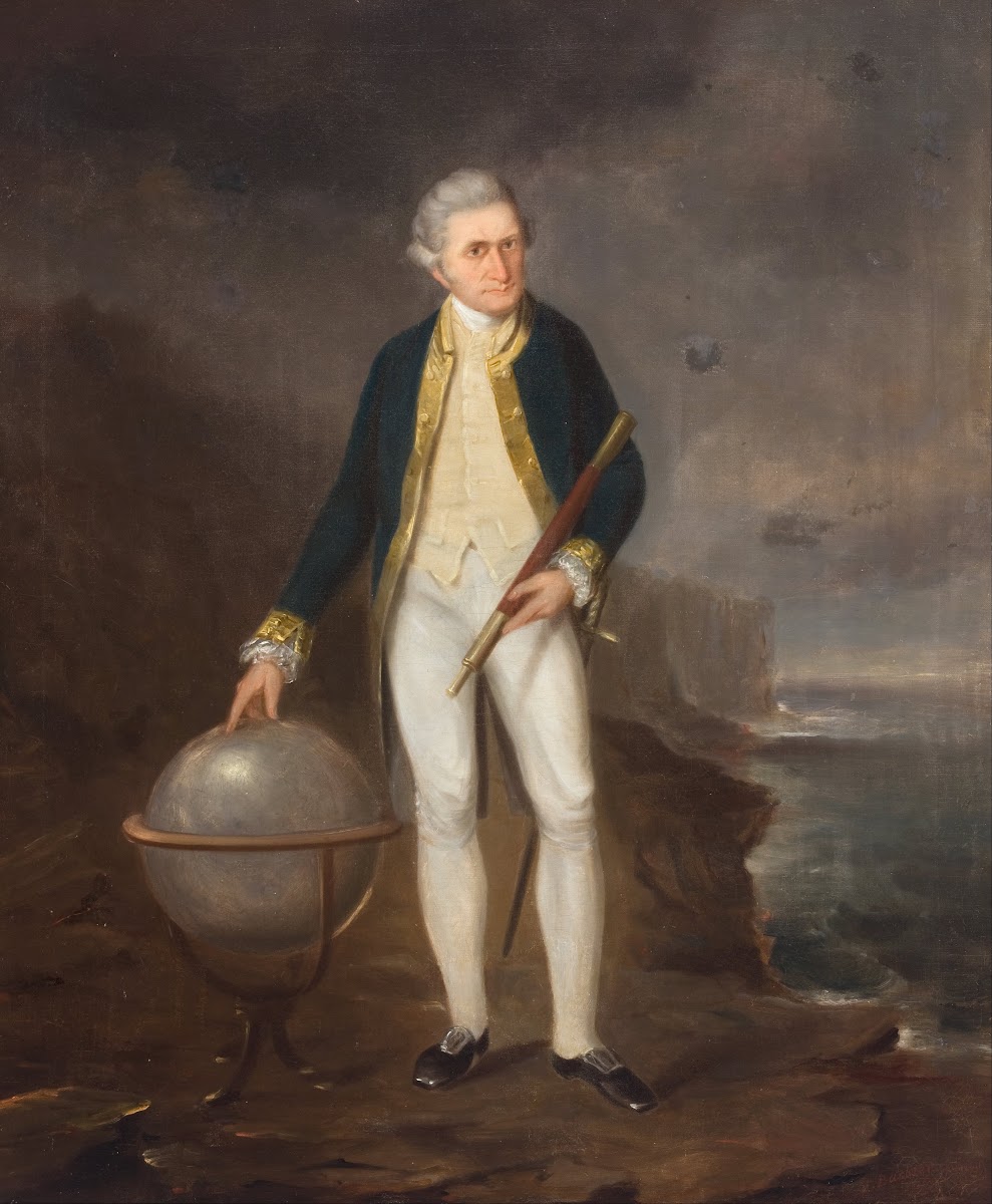 Captain Cook on the coast of New South Wales 1860