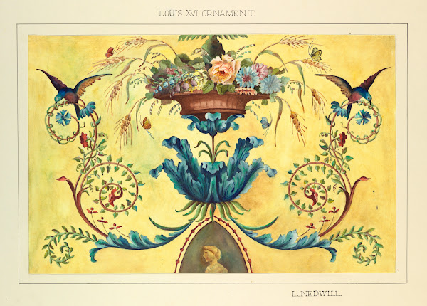 Louis XIV Ornament II ca 1900
