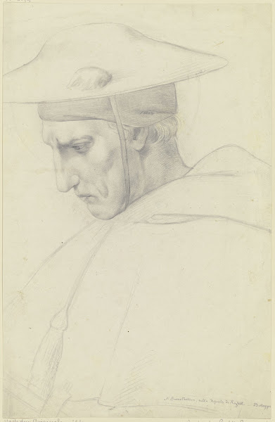 Der Heilige Bonaventura aus Raffaels Disputa 1823