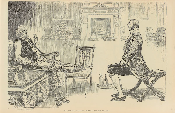 The retired walking delegate of the future 1900 1905