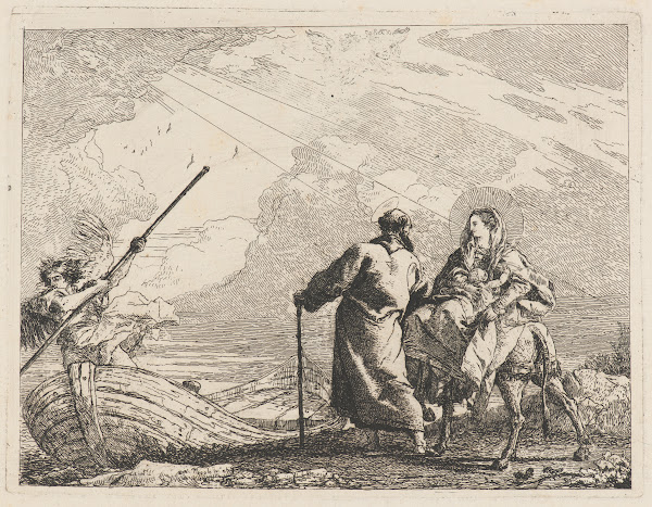 The Holy Family at the Bank of the River 17501753