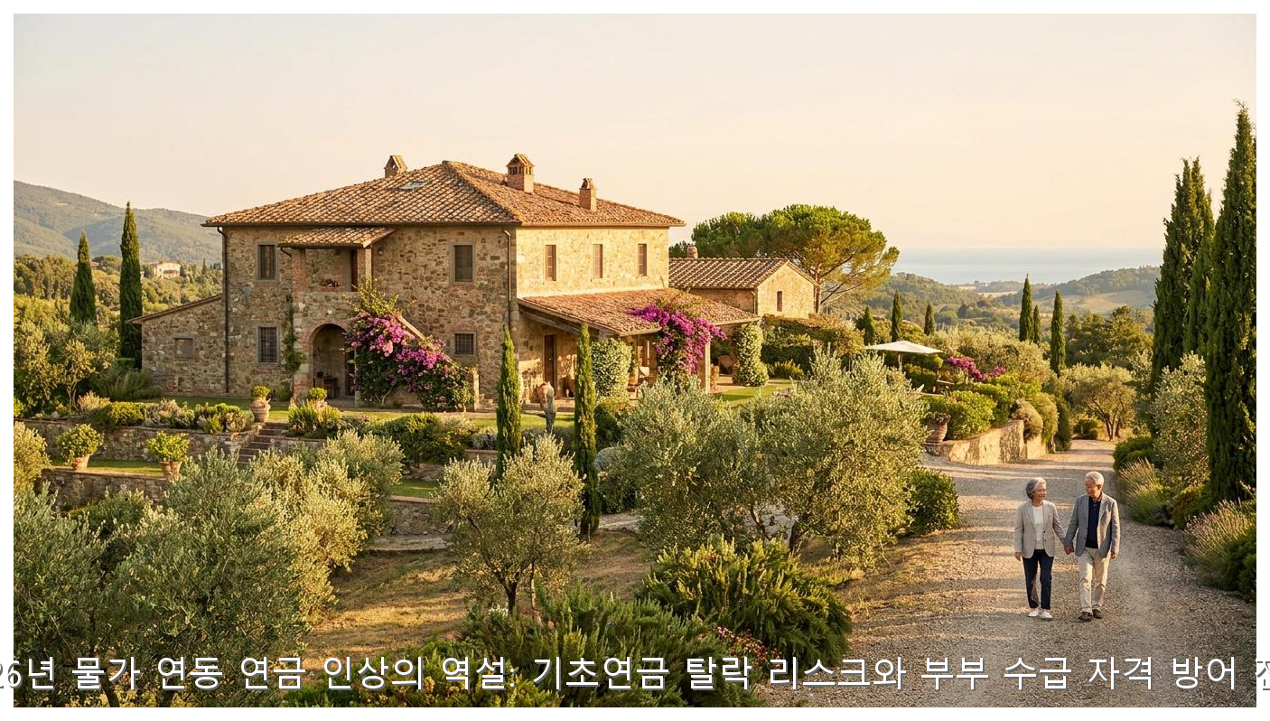 2026년 물가 연동 연금 인상의 역설: 기초연금 탈락 리스크와 부부 수급 자격 방어 전략 핵심 안내 및 분석 인포그래픽 (4)