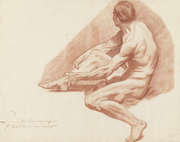 Seated Male Nude 1766