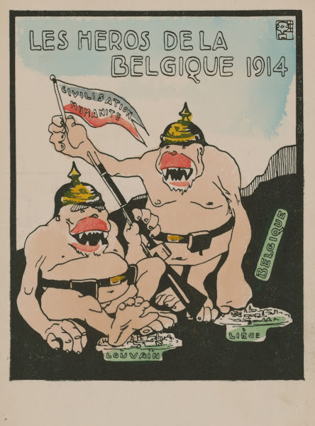 Les heros de la Belgique 1914 1916
