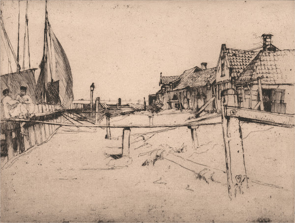 In Port Volendam 1892