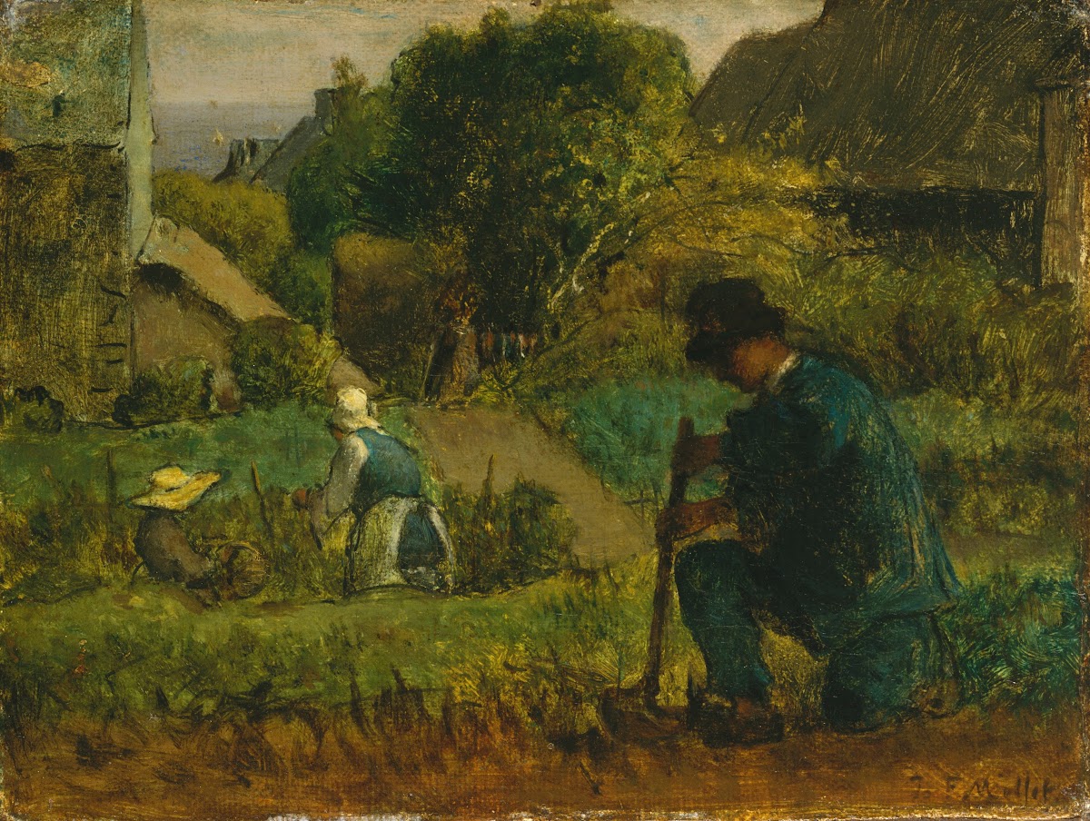 Garden Scene 1854