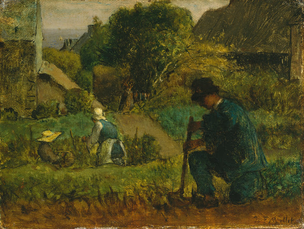 Garden Scene 1854