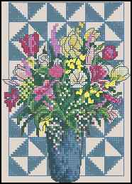 CMP 170335 Floral Patchwork