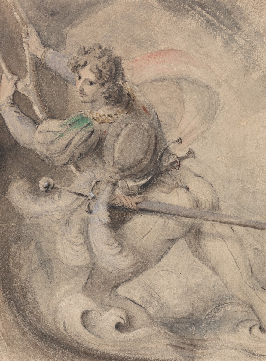 Ferdinand Riding the Waves ca 1830
