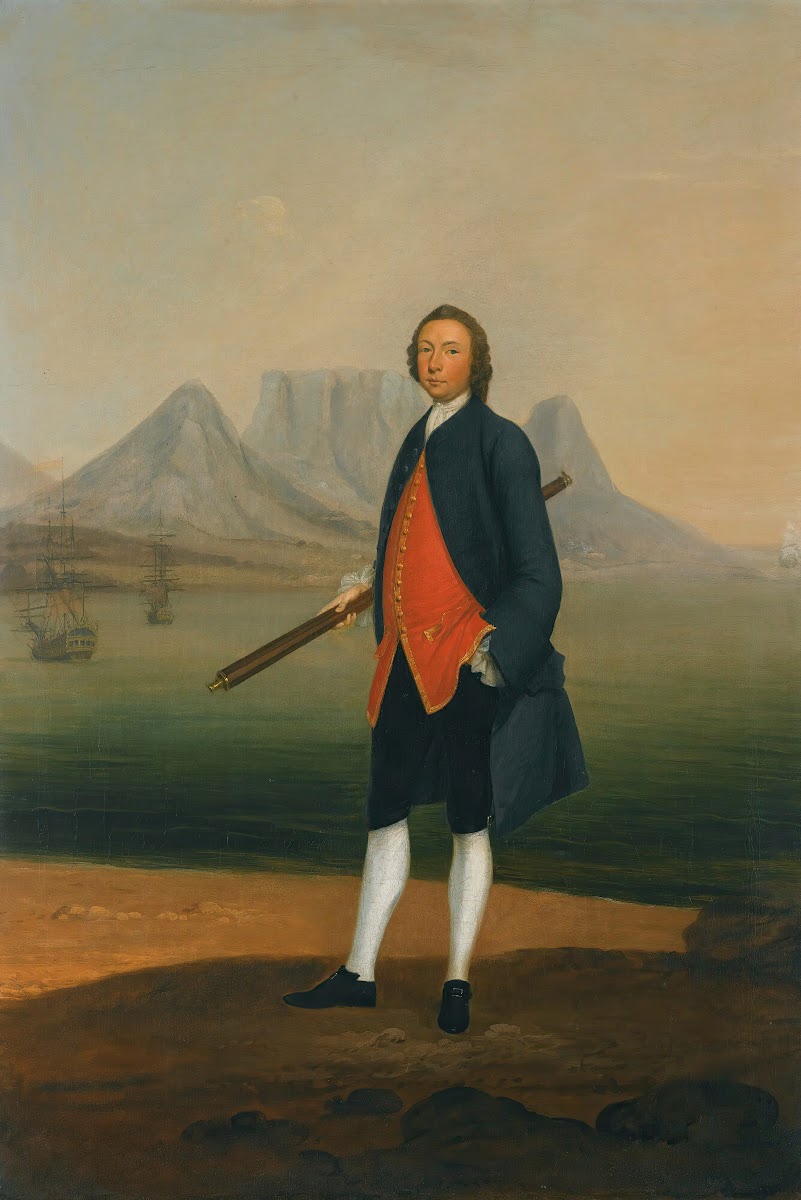 Portrait Of Richard Beard Streatfield Of Copford Lichfield Staffordshire 1705 17