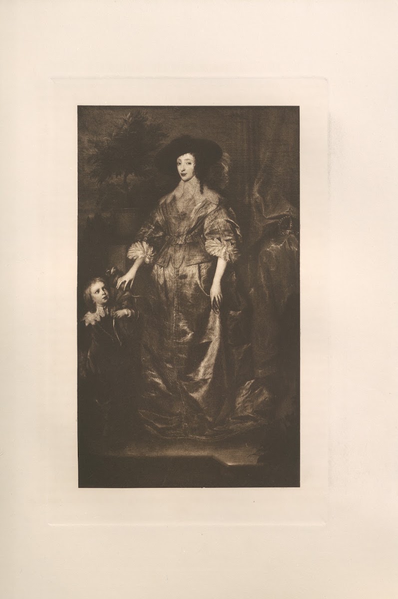 Henrietta Maria with Geoffrey Hudson the Dwarf 1905