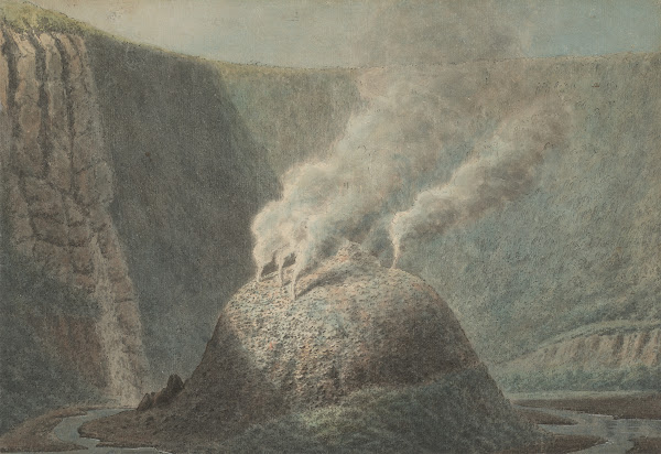 A View of the Old Crater of Morne Soufriere St Vincent