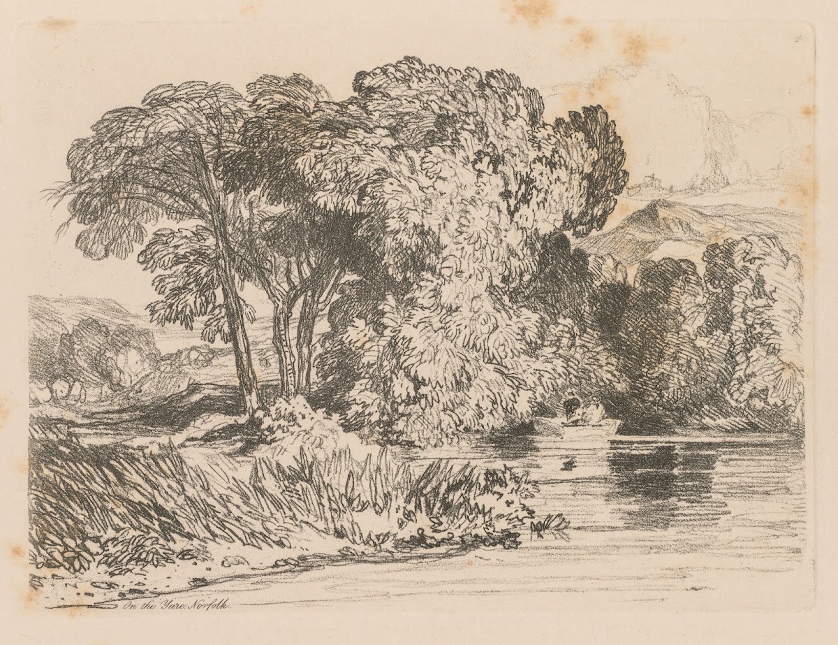 View on the Yare Norfolk 1838