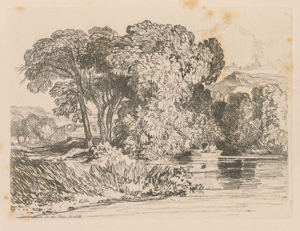 View on the Yare Norfolk 1838