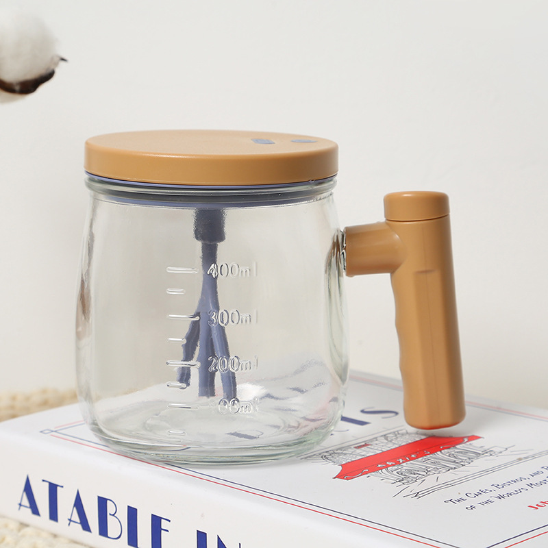 Selbstrührende Edelstahl-Kaffeetasse, 400ml