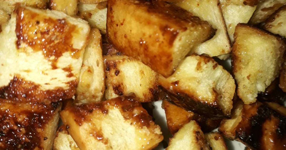 Bánh mì ngào đường caramel