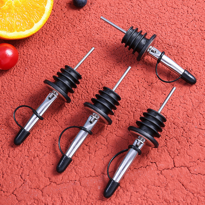 Stainless Steel Pourer with Automatic Closure