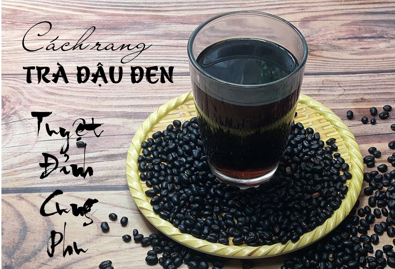 CÁCH RANG TRÀ ĐẬU ĐEN ĐÚNG CHUẨN