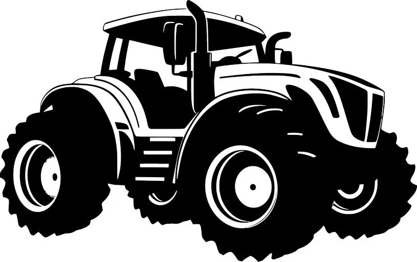 boho Tractors SVG design for Cricut crafts