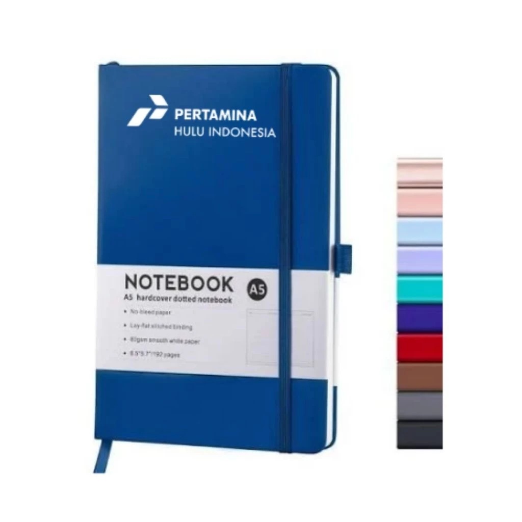 (COSTUM) NOTEBOOK A5 CETAK COVER AGENDA BUKU CATATAN KERJA — foto 2
