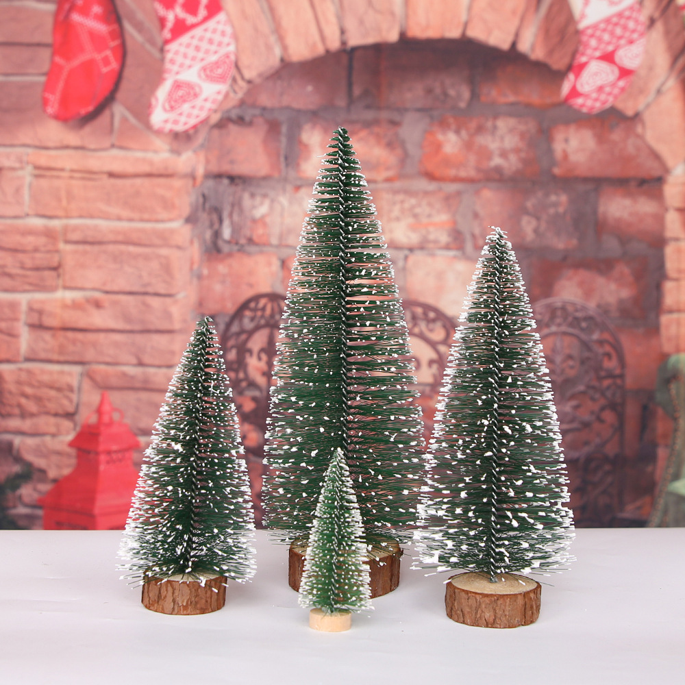 Mini Christmas Tree made of PVC, snow-covered, various sizes