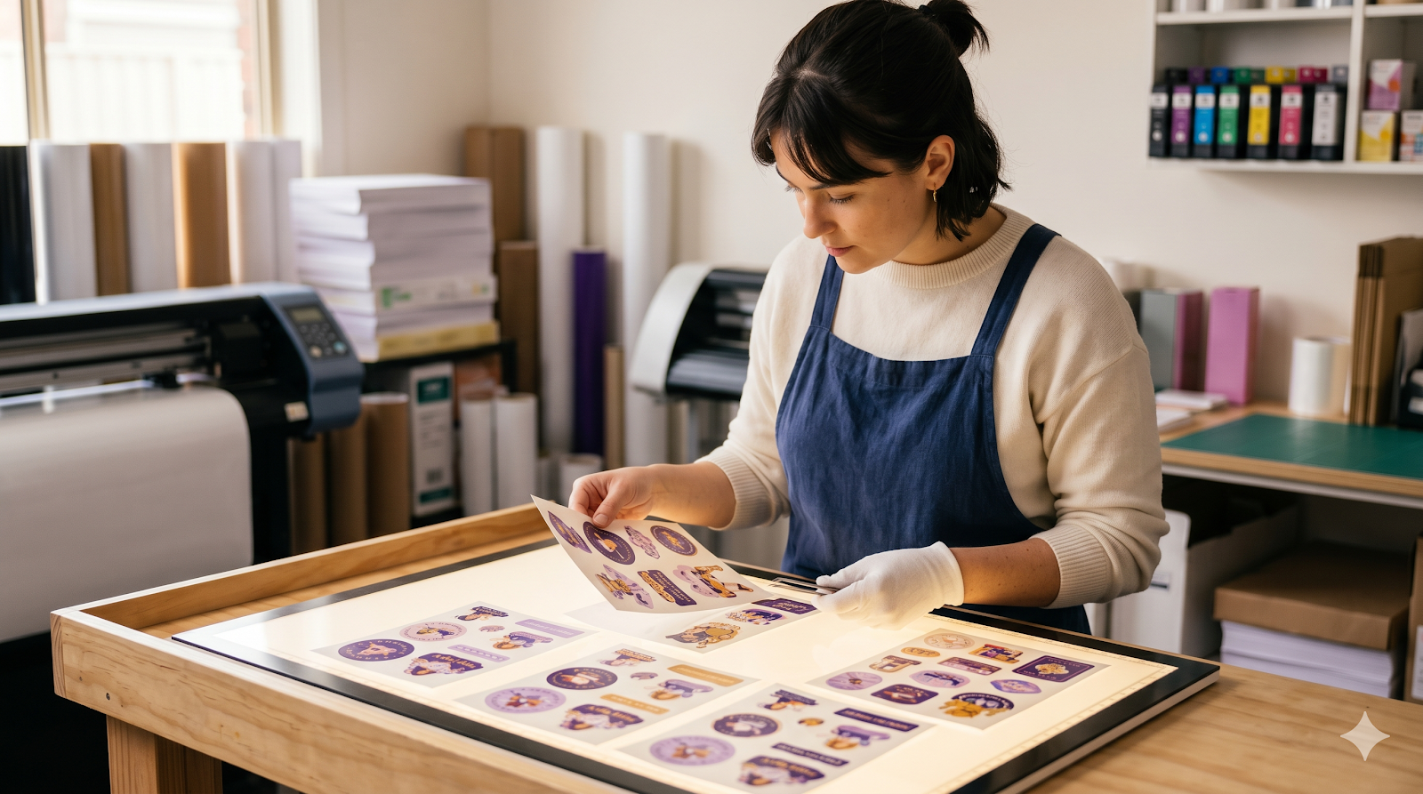 Custom sticker sheets printed by Sticky Sitch