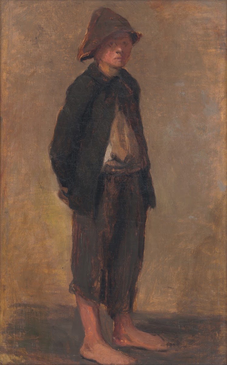 Study of a Standing Boy 1900
