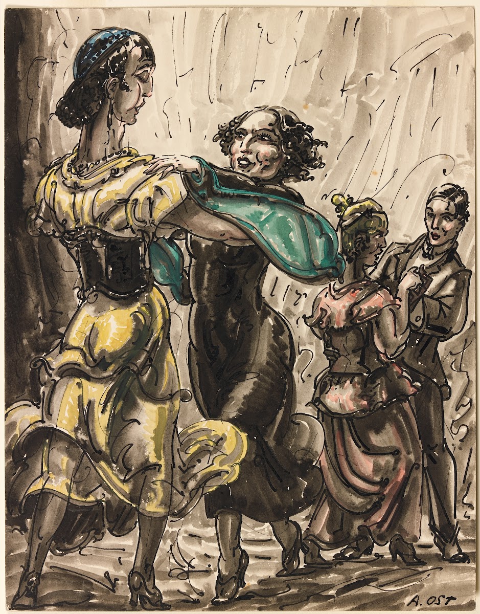 Twee dansende paren 1935