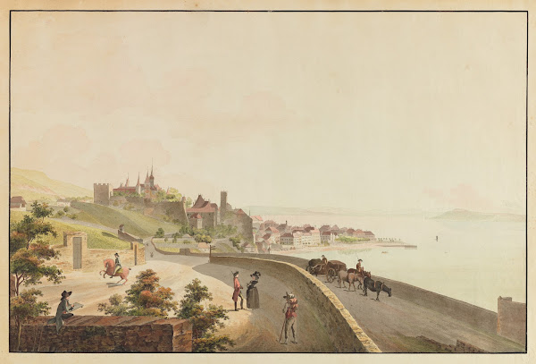 La Ville de Neuchattell du Cotte de LOccident 1915 1945