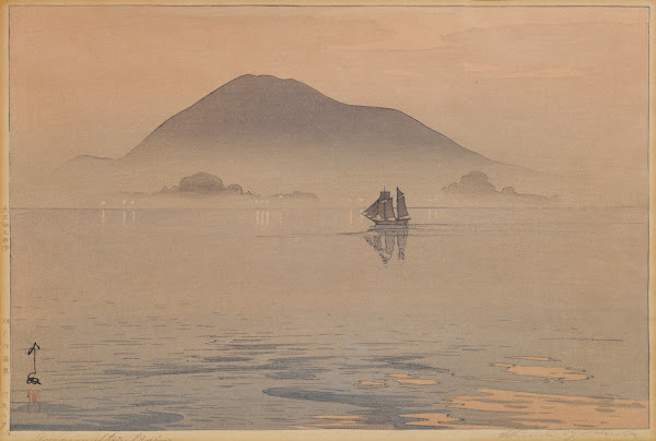 Evening after Rain from Inland Sea 1926