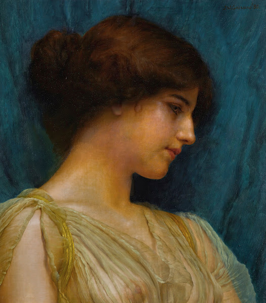 Study of a girls head 1899